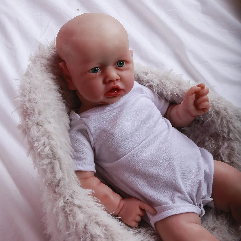 Willow — 22-Inch Blue-Eye Full Silicone Reborn Girl Doll — product image 11