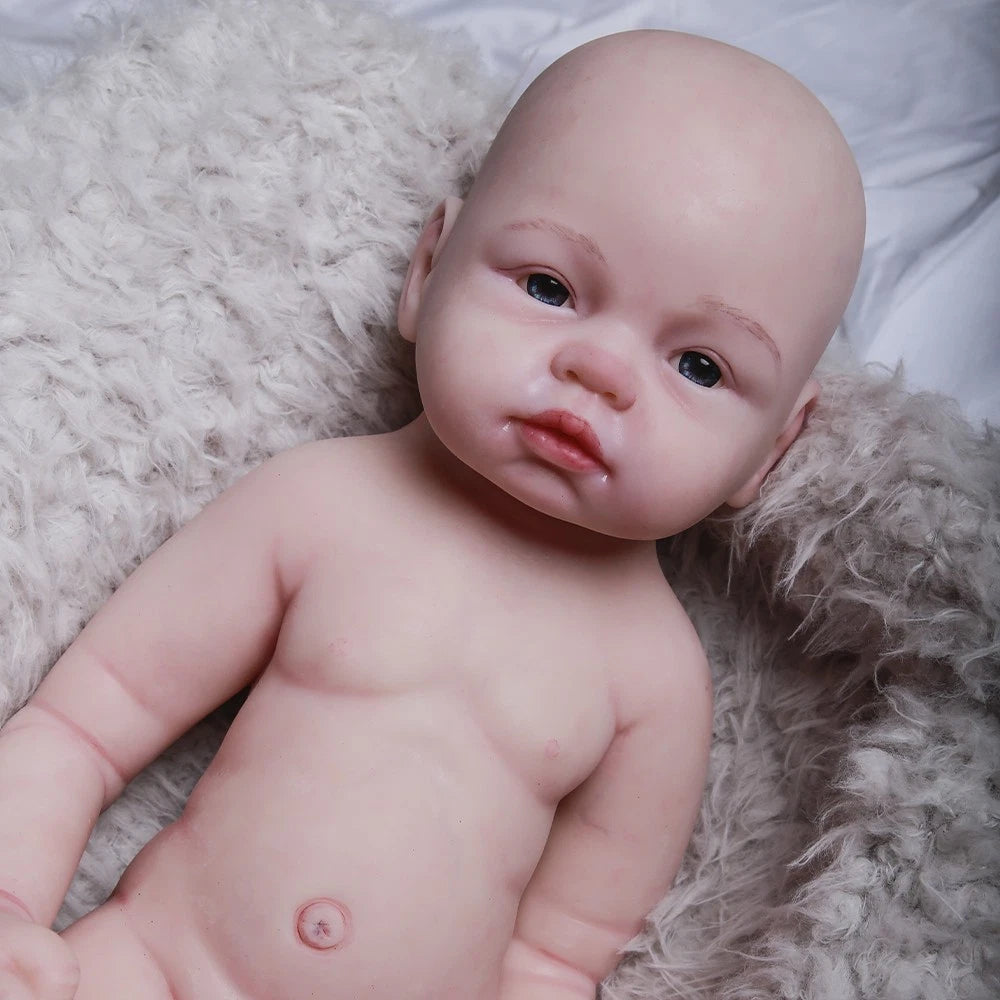 Eli — 19-Inch Blue-Eye Full Silicone Reborn Boy Doll — product image 10