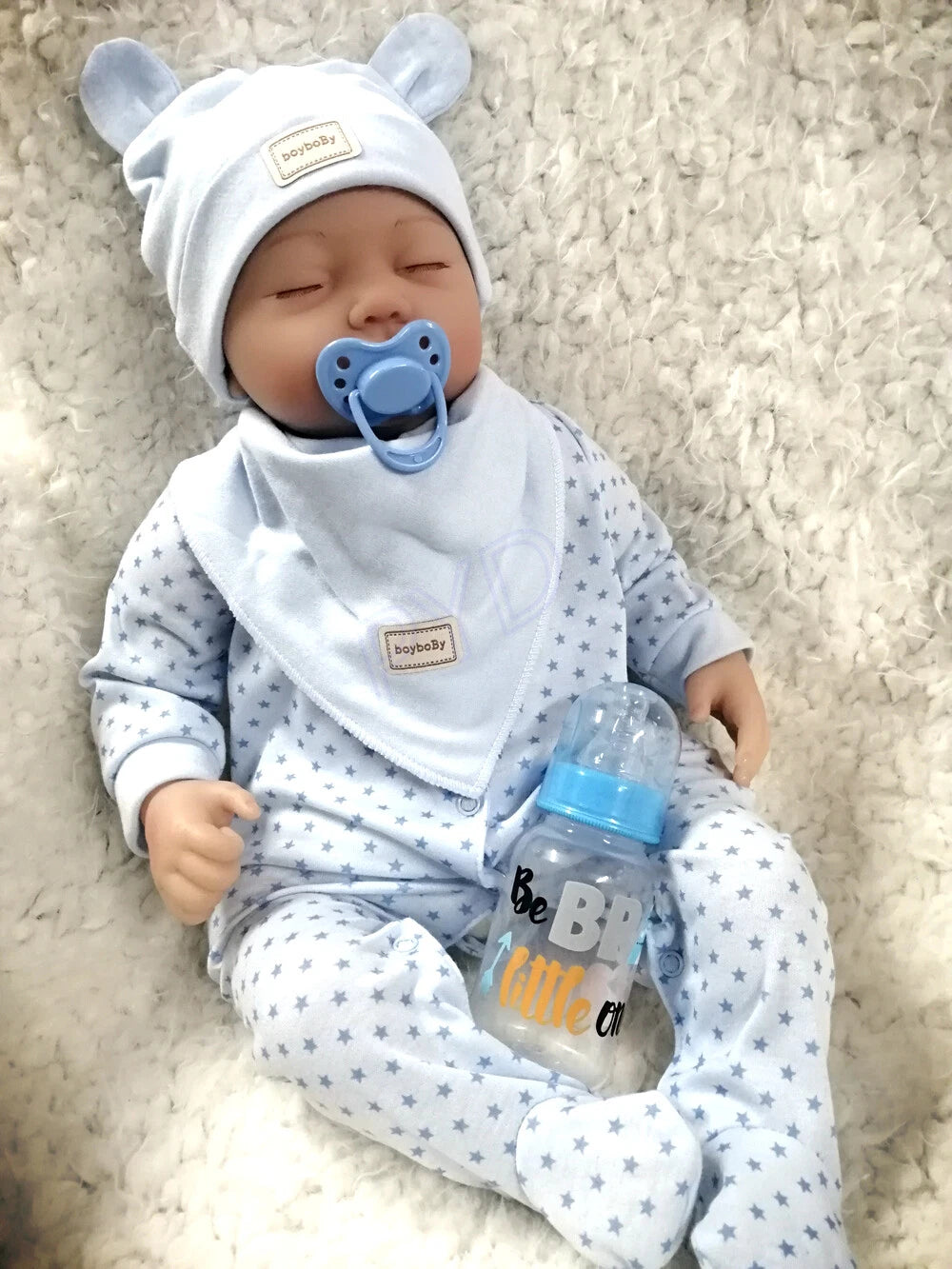 Finn — 22-Inch Sleeping Soft-Body Reborn Boy Doll — product image 5