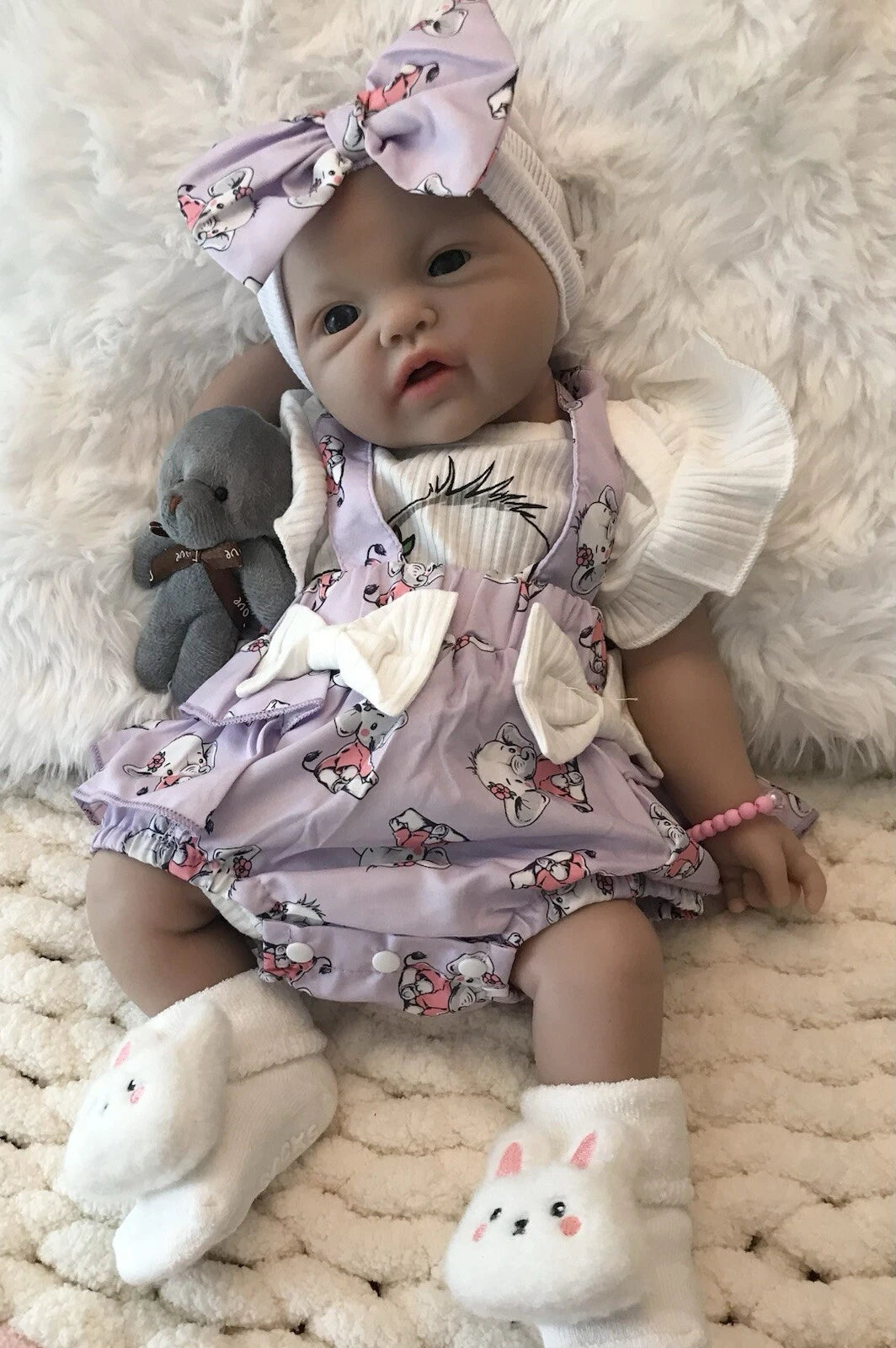 Sadie — 18-Inch Brown-Eye Full Silicone Reborn Girl Doll — product image 13