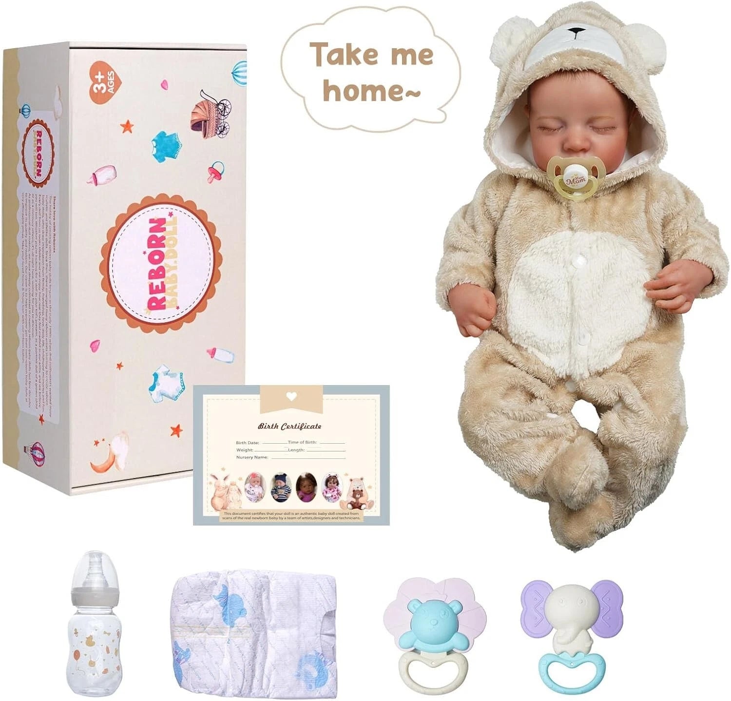 Theo — 17-Inch Lifelike Soft-Body Reborn Boy Doll — product image 8