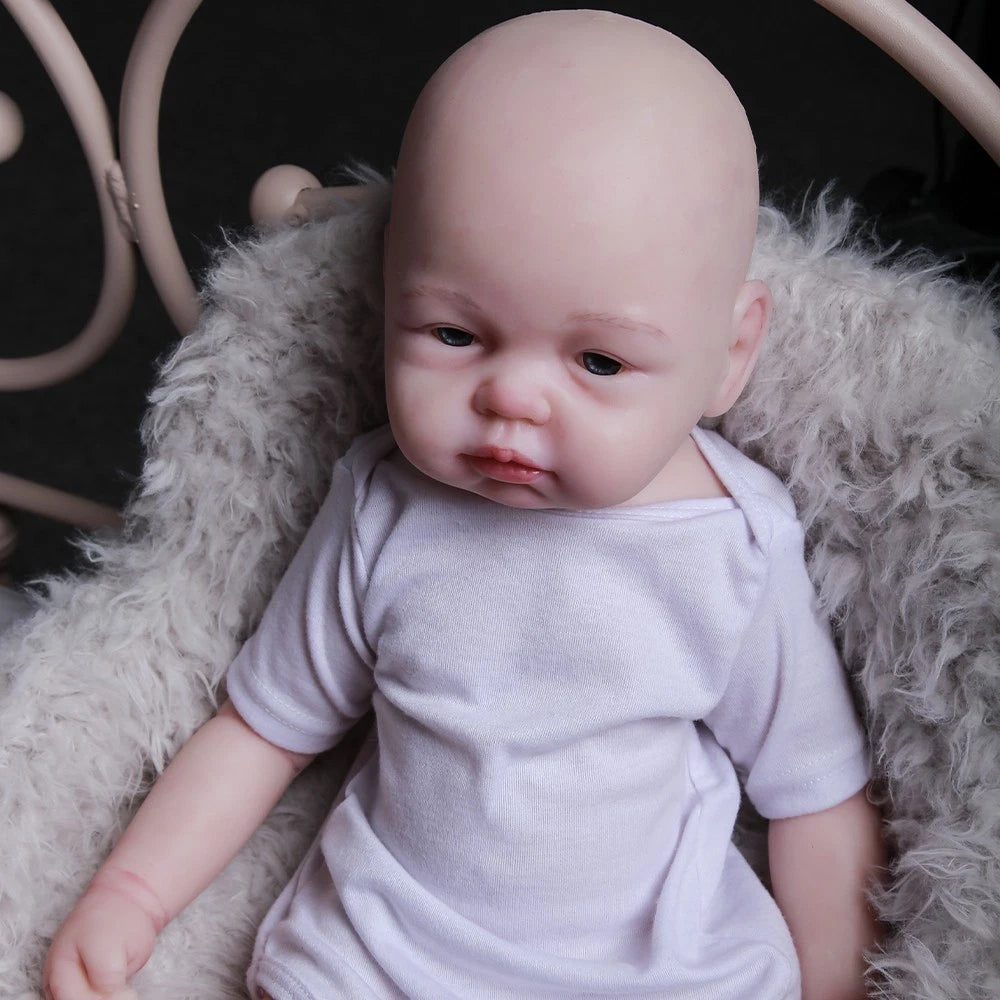 Eli — 19-Inch Blue-Eye Full Silicone Reborn Boy Doll — product image 7