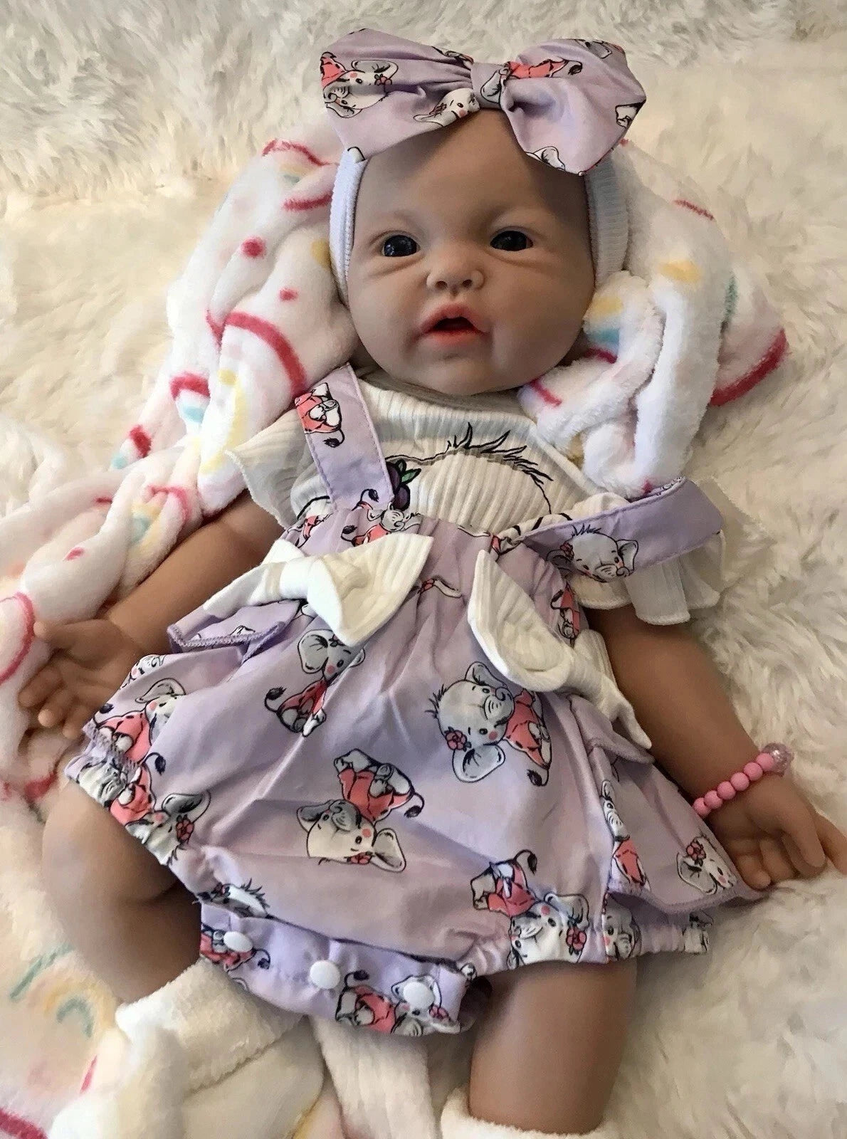 Sadie — 18-Inch Brown-Eye Full Silicone Reborn Girl Doll — product image 11