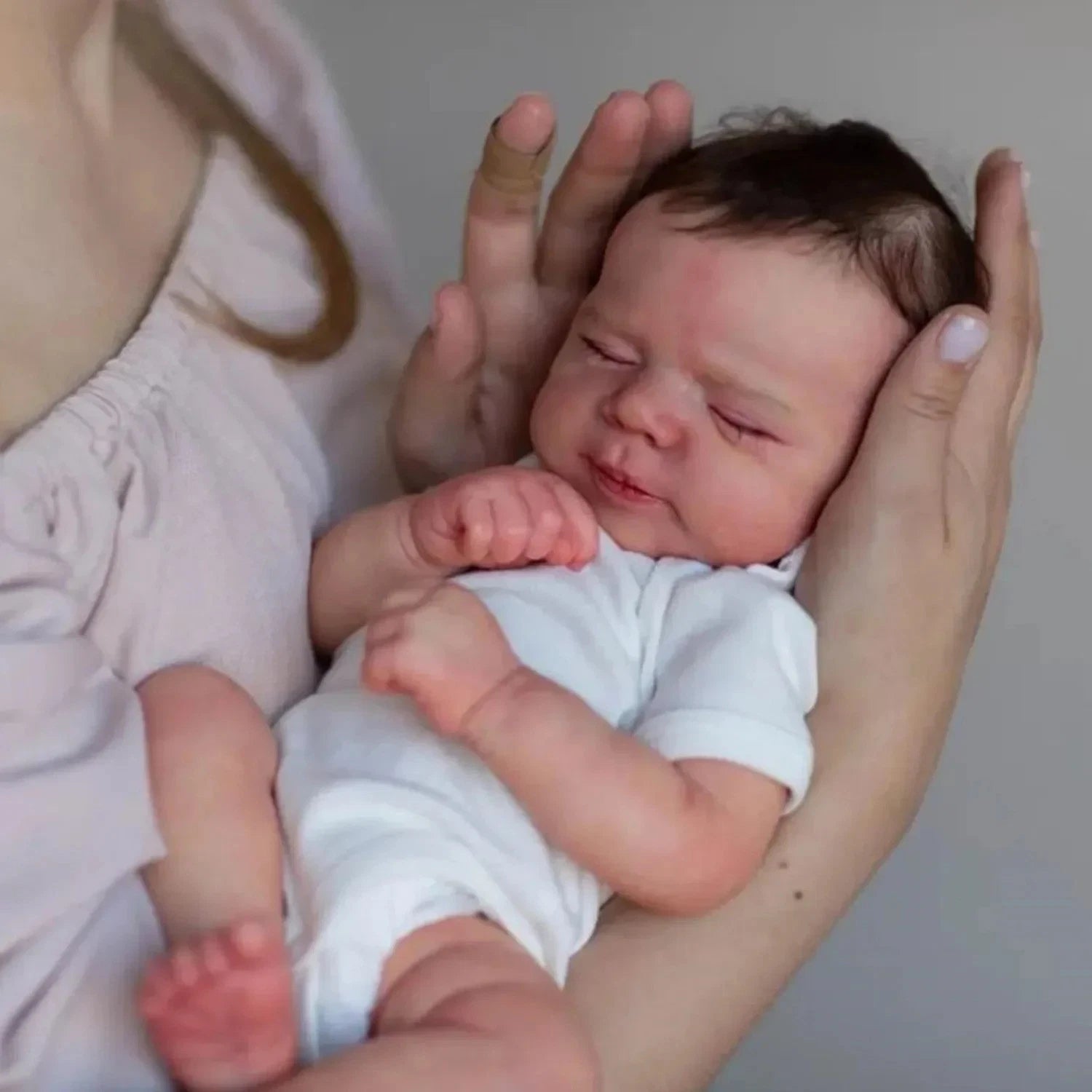 Leo — 19-Inch Blue-Eye Soft-Body Reborn Boy Doll — product image 1