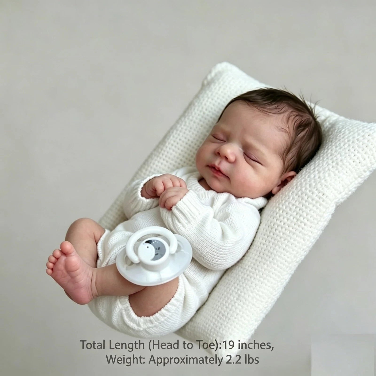 Oliver — 19-Inch Lifelike Soft-Body Reborn Boy Doll — product image 4