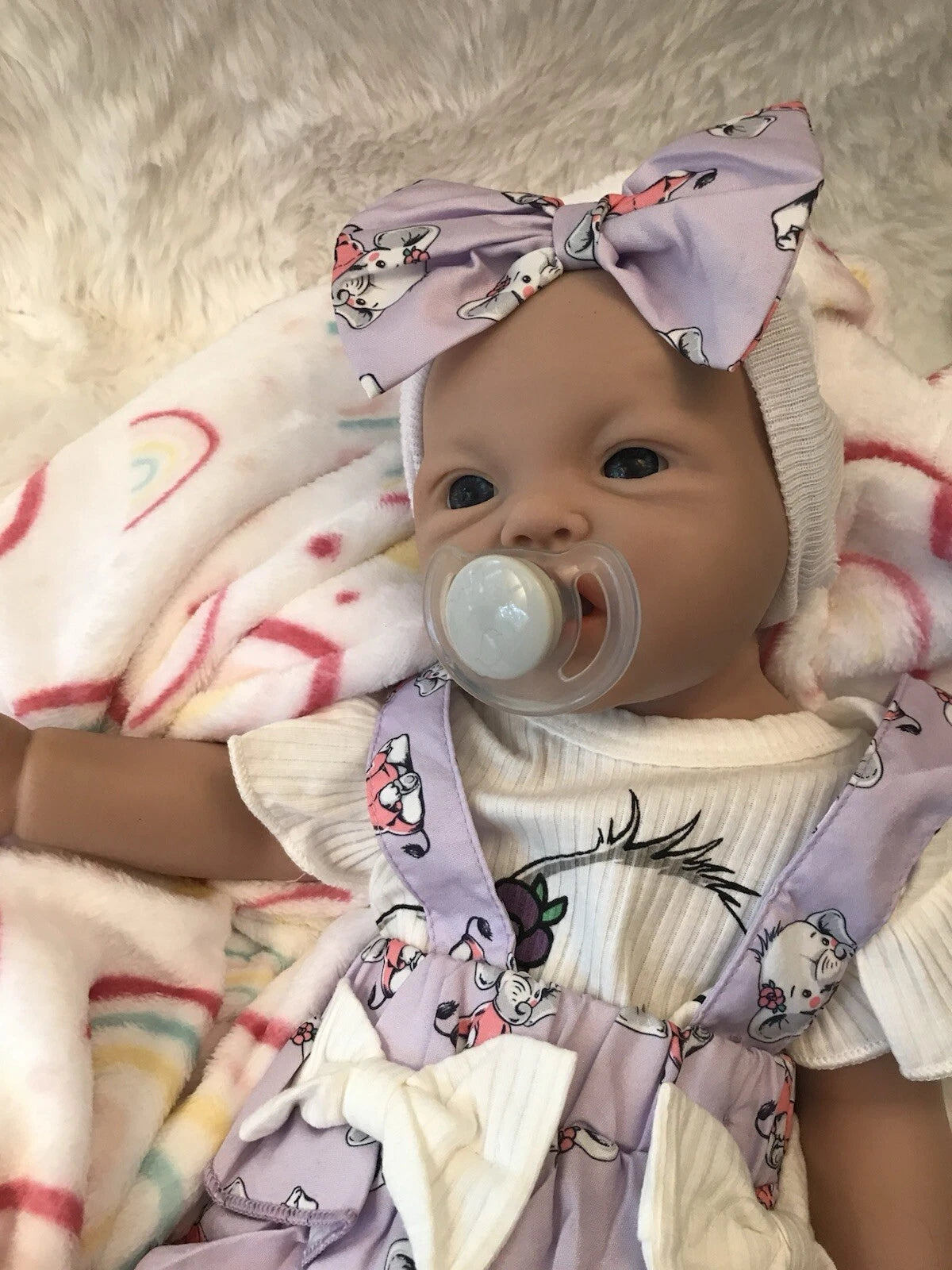 Sadie — 18-Inch Brown-Eye Full Silicone Reborn Girl Doll — product image 5