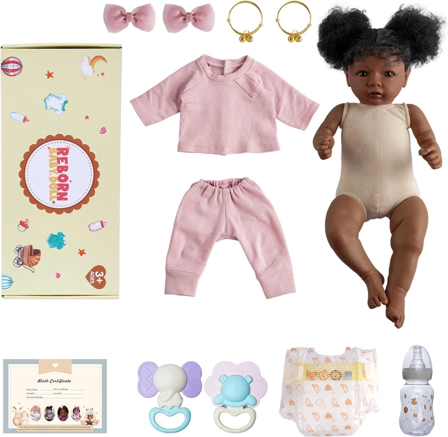 Chloe — 20-Inch Lifelike Soft-Body Reborn Girl Doll — product image 8