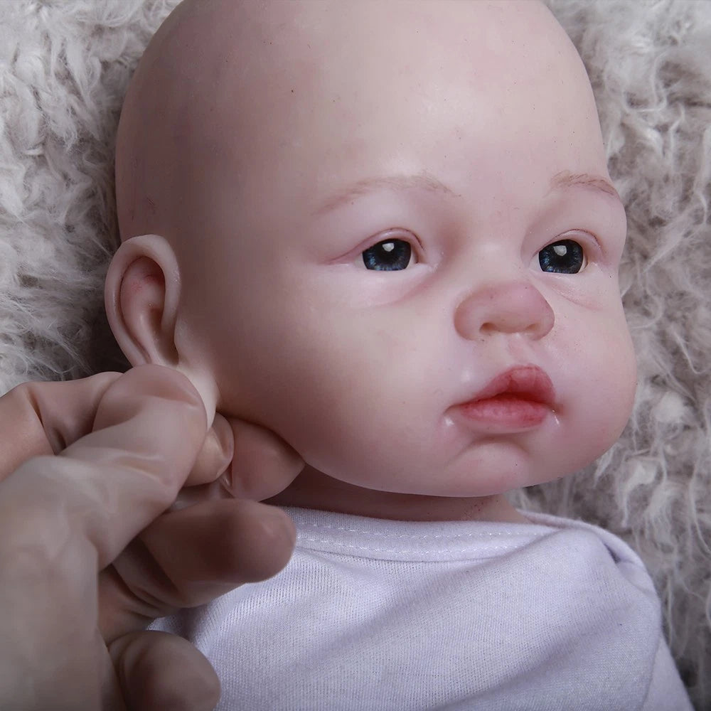 Eli — 19-Inch Blue-Eye Full Silicone Reborn Boy Doll — product image 3