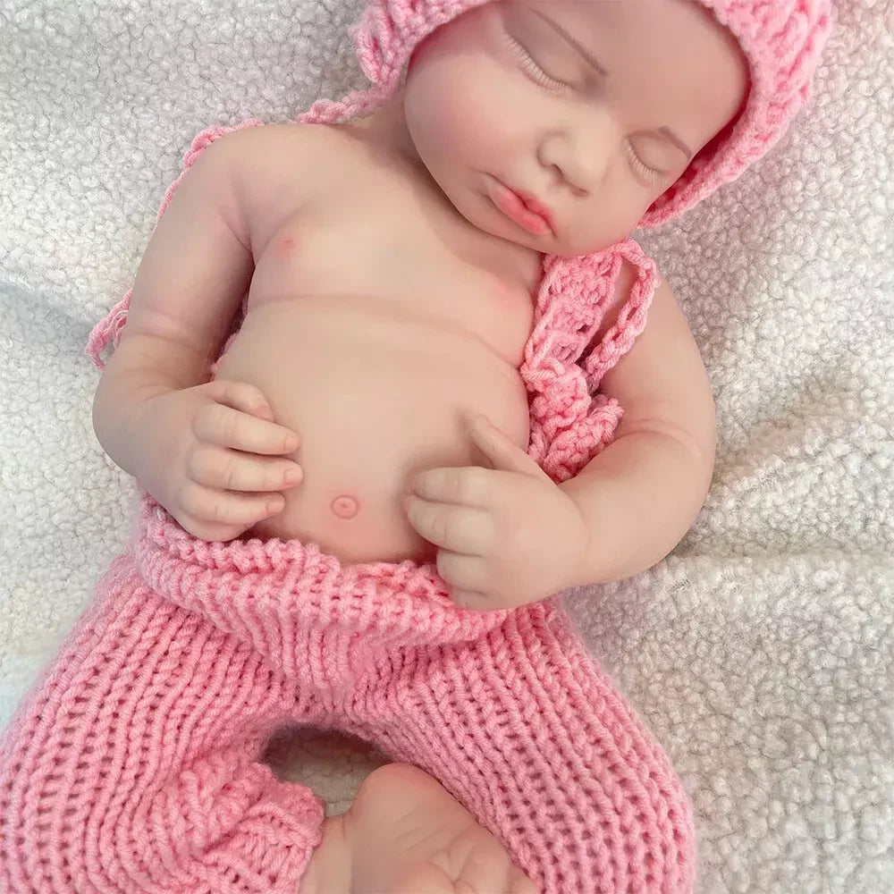 Ella — 18.9-Inch Sleeping Full Silicone Reborn Girl Doll — product image 2