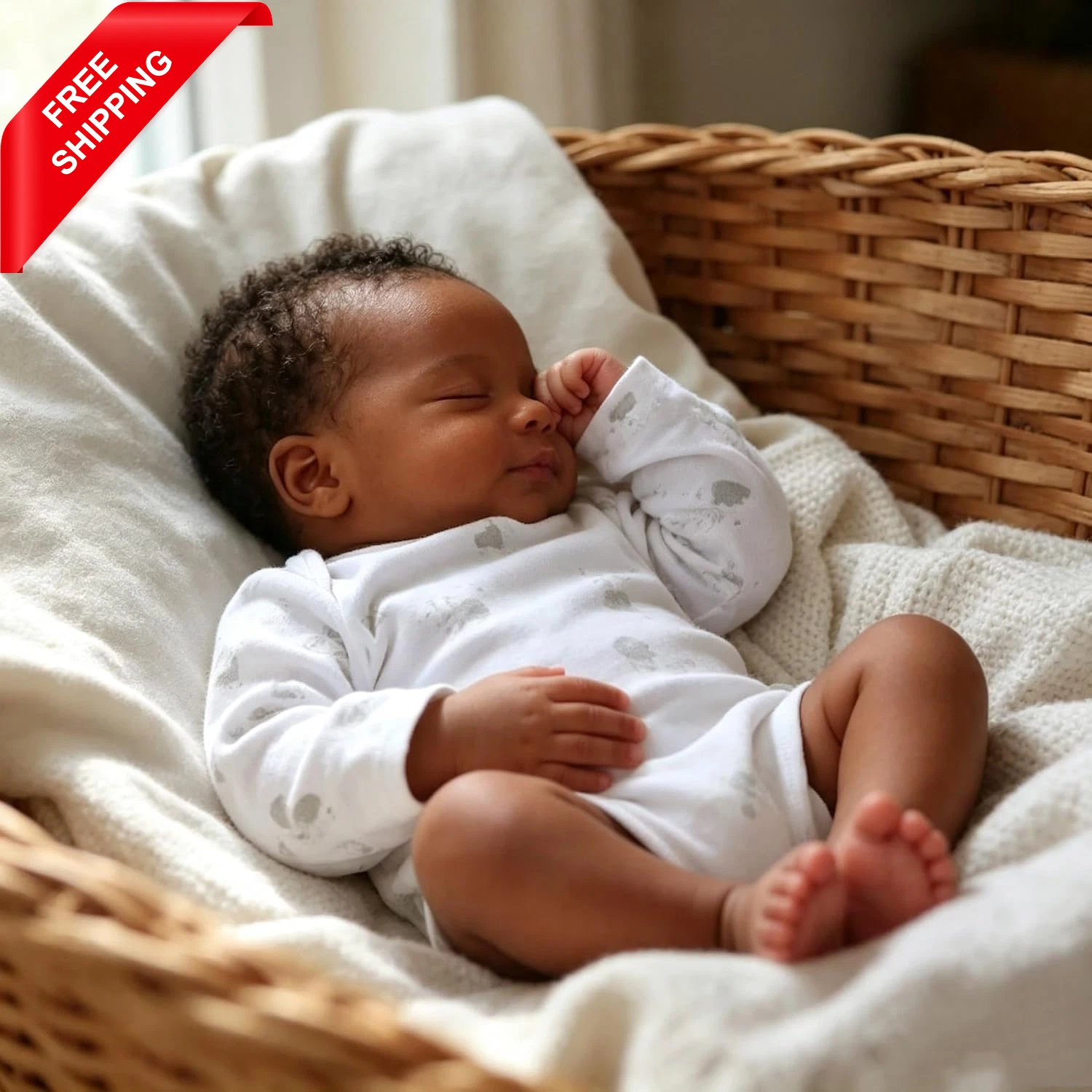 Elsie — 18-Inch Lifelike Full Silicone Reborn Girl Doll — product image 2