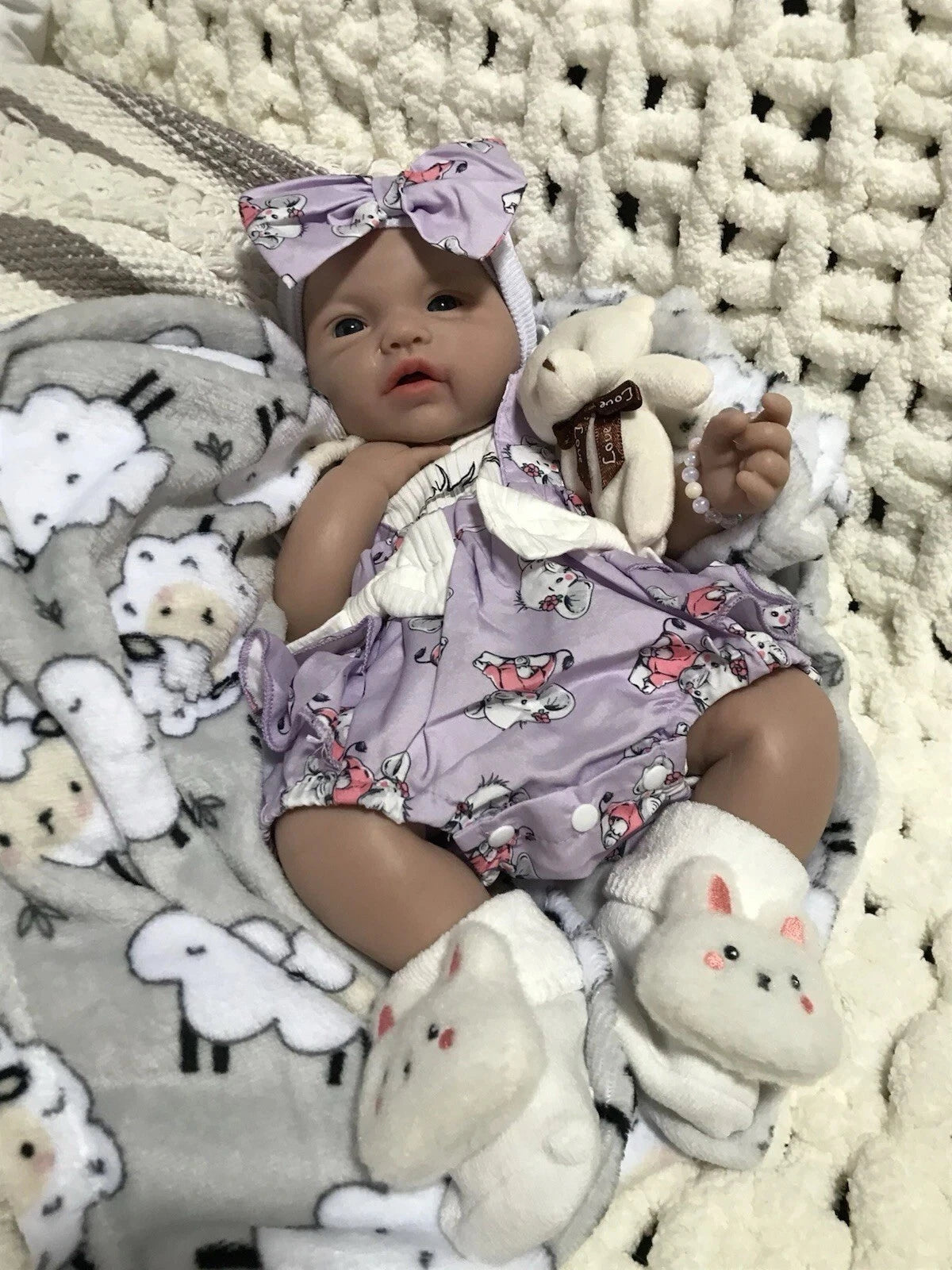 Sadie — 18-Inch Brown-Eye Full Silicone Reborn Girl Doll — product image 16