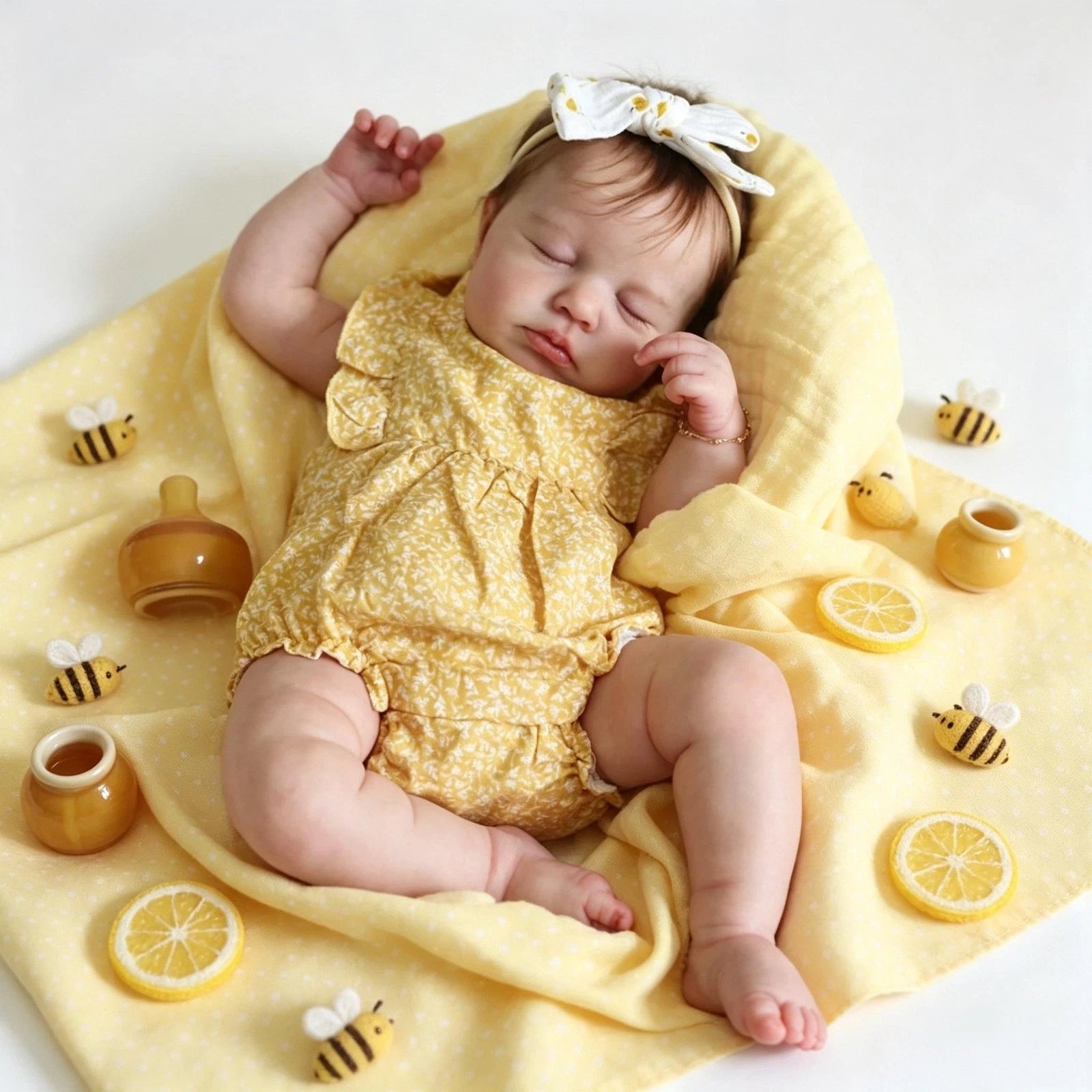Clara — 20-Inch Sleeping Full-Body Reborn Girl Doll — product image 6