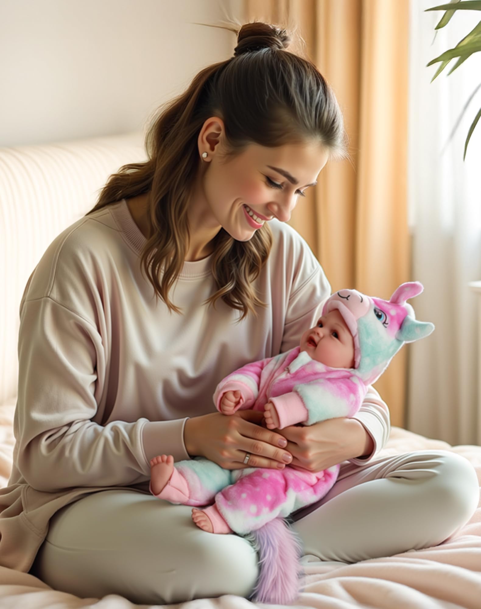 BABESIDE Baby Dolls, 17inch Large Realistic Cute Soft Body Baby Doll