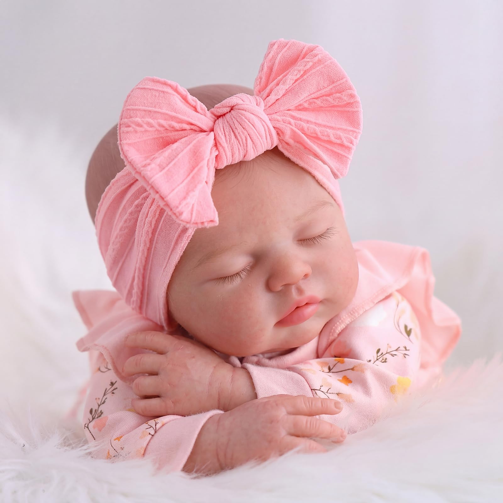 BABESIDE Reborn Baby Dolls Girl, 17 Inch Realistic Doll with Accessories