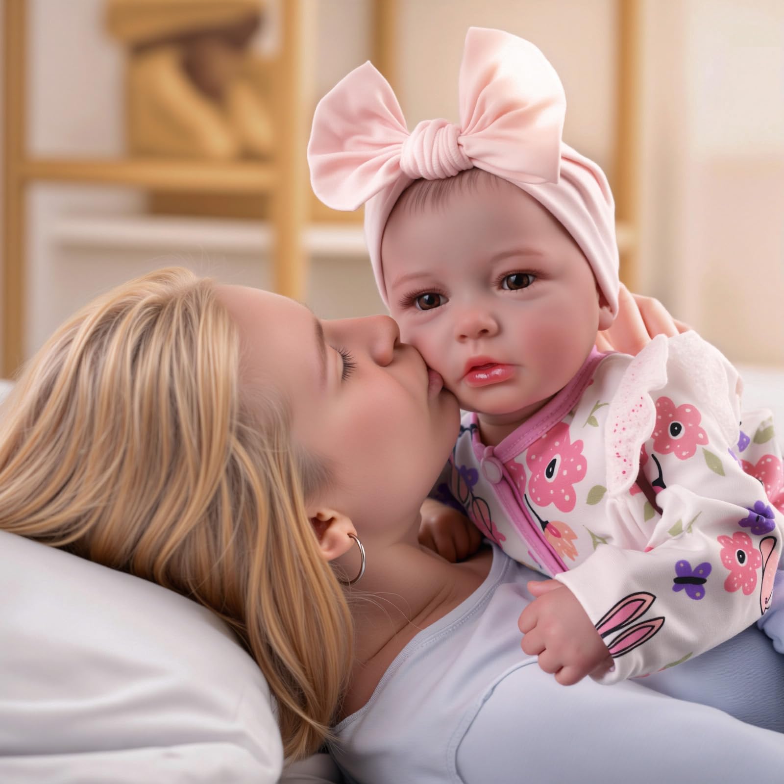 BABESIDE Reborn Baby Dolls - 20 Inch Cute Soft Vinyl Realistic Baby Doll