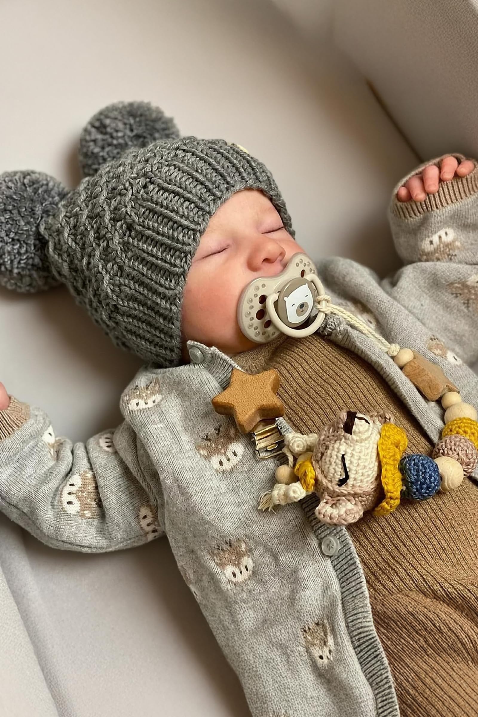 BABESIDE Reborn Baby Dolls Boy, 17 Inch Realistic Doll with Accessories