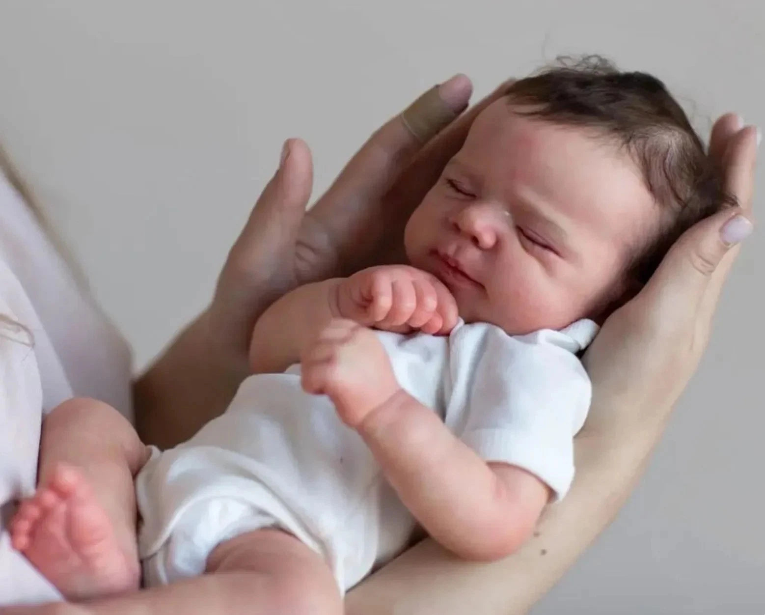 Leo — 19-Inch Blue-Eye Soft-Body Reborn Boy Doll — product image 3