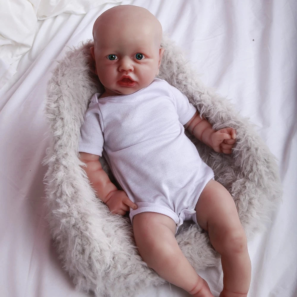 Willow — 22-Inch Blue-Eye Full Silicone Reborn Girl Doll — product image 7
