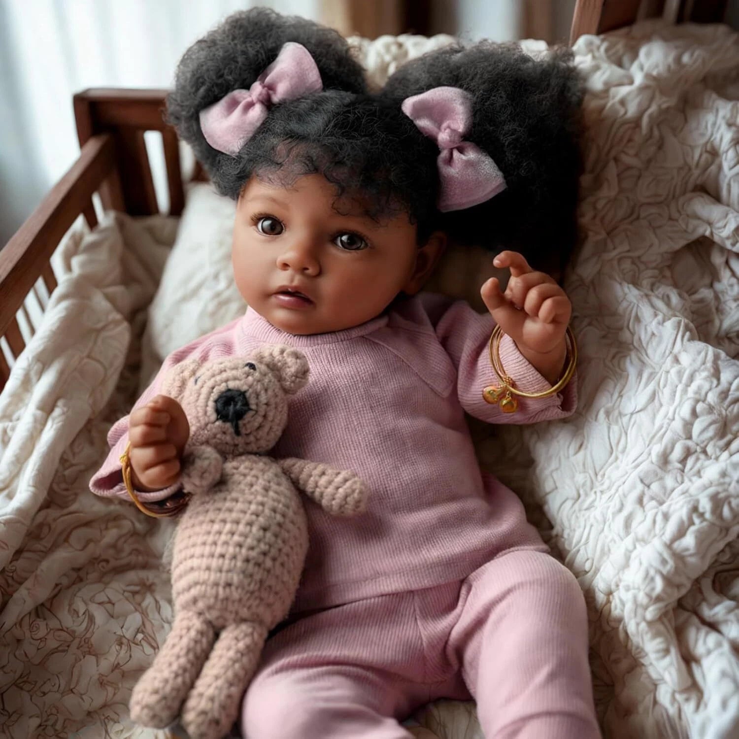 Chloe — 20-Inch Lifelike Soft-Body Reborn Girl Doll — product image 4