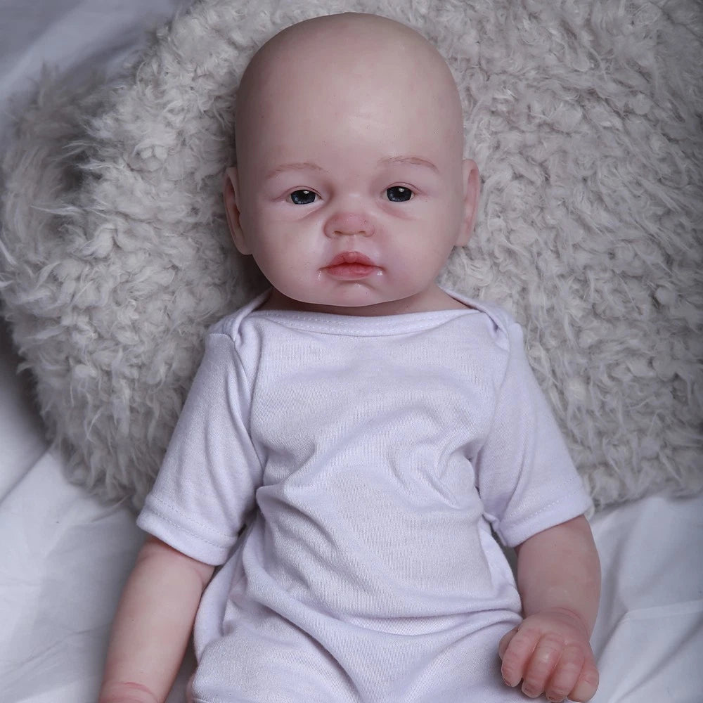 Eli — 19-Inch Blue-Eye Full Silicone Reborn Boy Doll — product image 4