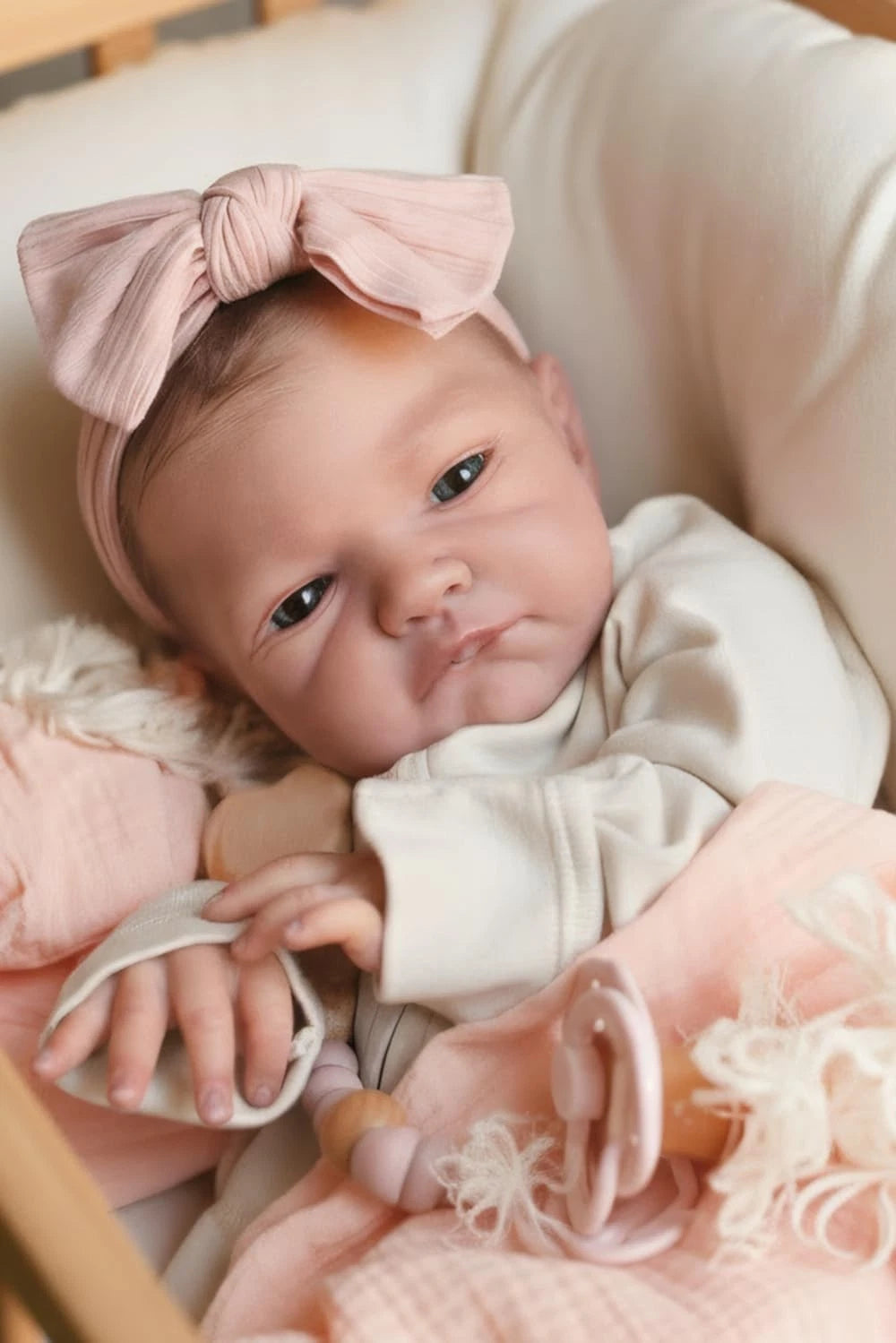 Olivia — 20-Inch Lifelike Soft-Body Reborn Girl Doll — product image 1