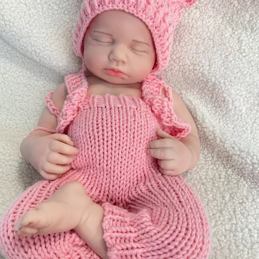Ella — 18.9-Inch Sleeping Full Silicone Reborn Girl Doll — product image 3