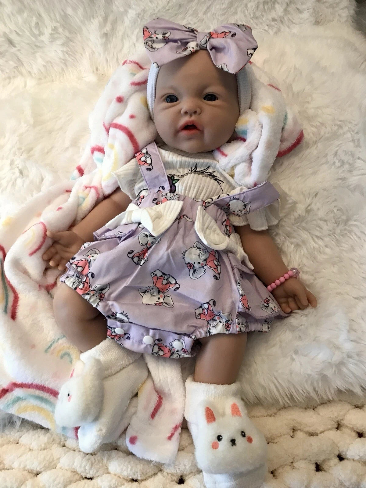 Sadie — 18-Inch Brown-Eye Full Silicone Reborn Girl Doll — product image 6