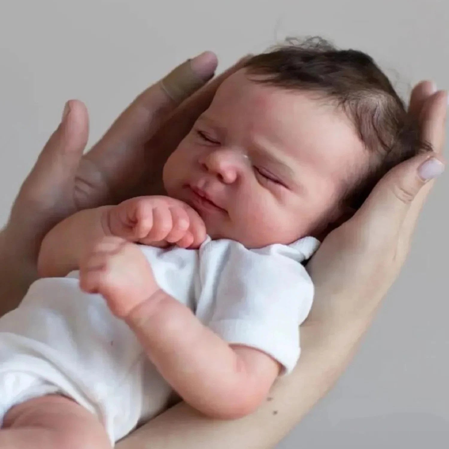 Leo — 19-Inch Blue-Eye Soft-Body Reborn Boy Doll — product image 4