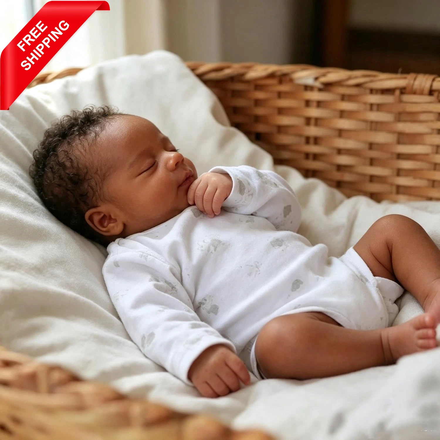 Elsie — 18-Inch Lifelike Full Silicone Reborn Girl Doll — product image 4
