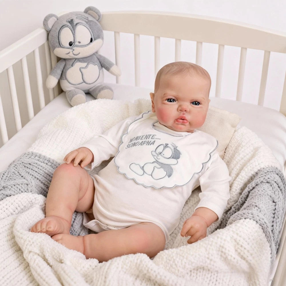 Luca — 24-Inch Lifelike Soft-Body Reborn Boy Doll — product image 3