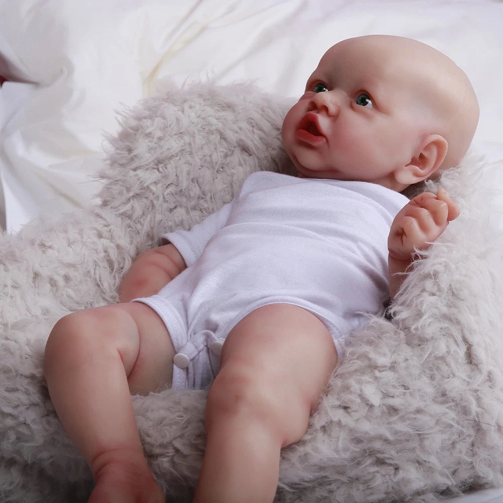 Willow — 22-Inch Blue-Eye Full Silicone Reborn Girl Doll — product image 10
