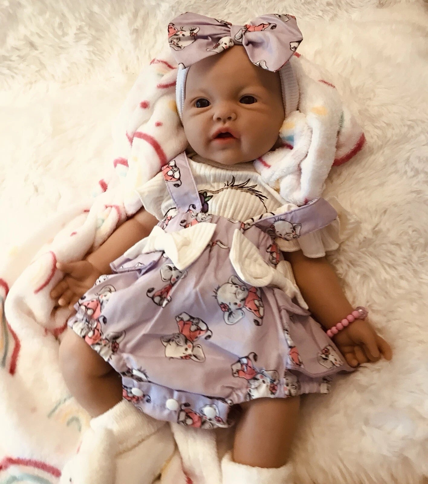Sadie — 18-Inch Brown-Eye Full Silicone Reborn Girl Doll — product image 1