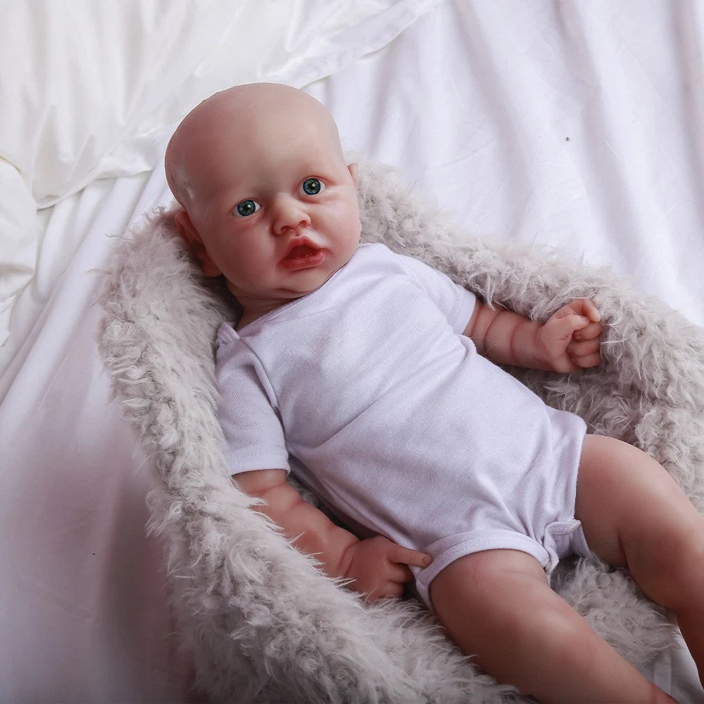 Willow — 22-Inch Blue-Eye Full Silicone Reborn Girl Doll — product image 8