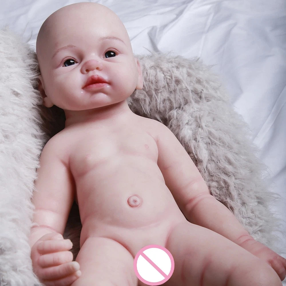 Eli — 19-Inch Blue-Eye Full Silicone Reborn Boy Doll — product image 8