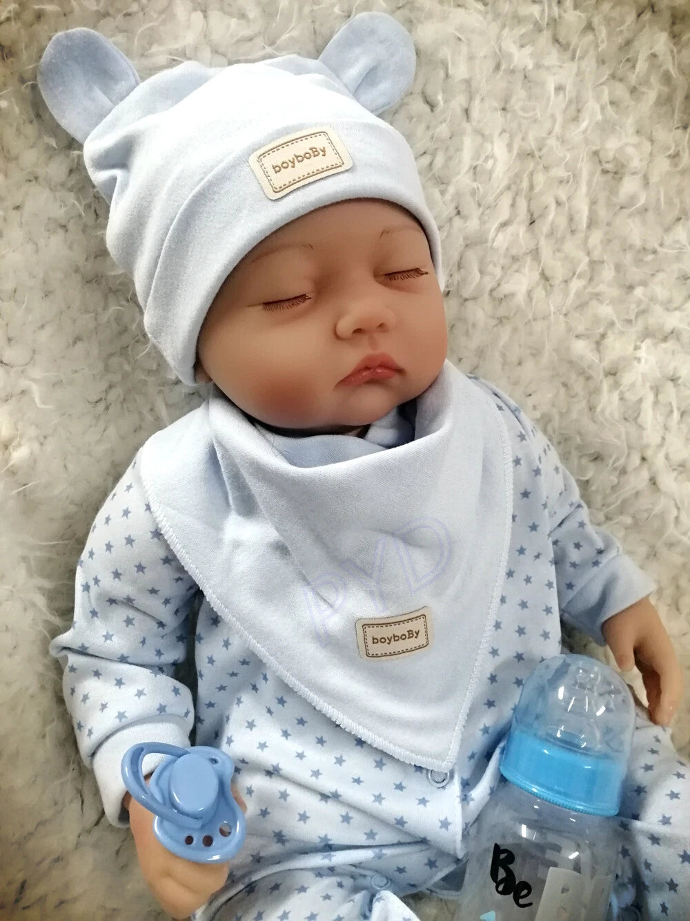 Finn — 22-Inch Sleeping Soft-Body Reborn Boy Doll — product image 1