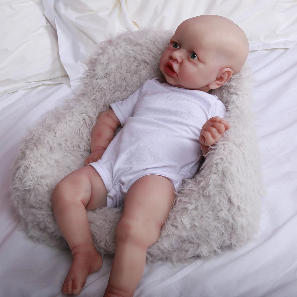 Willow — 22-Inch Blue-Eye Full Silicone Reborn Girl Doll — product image 9