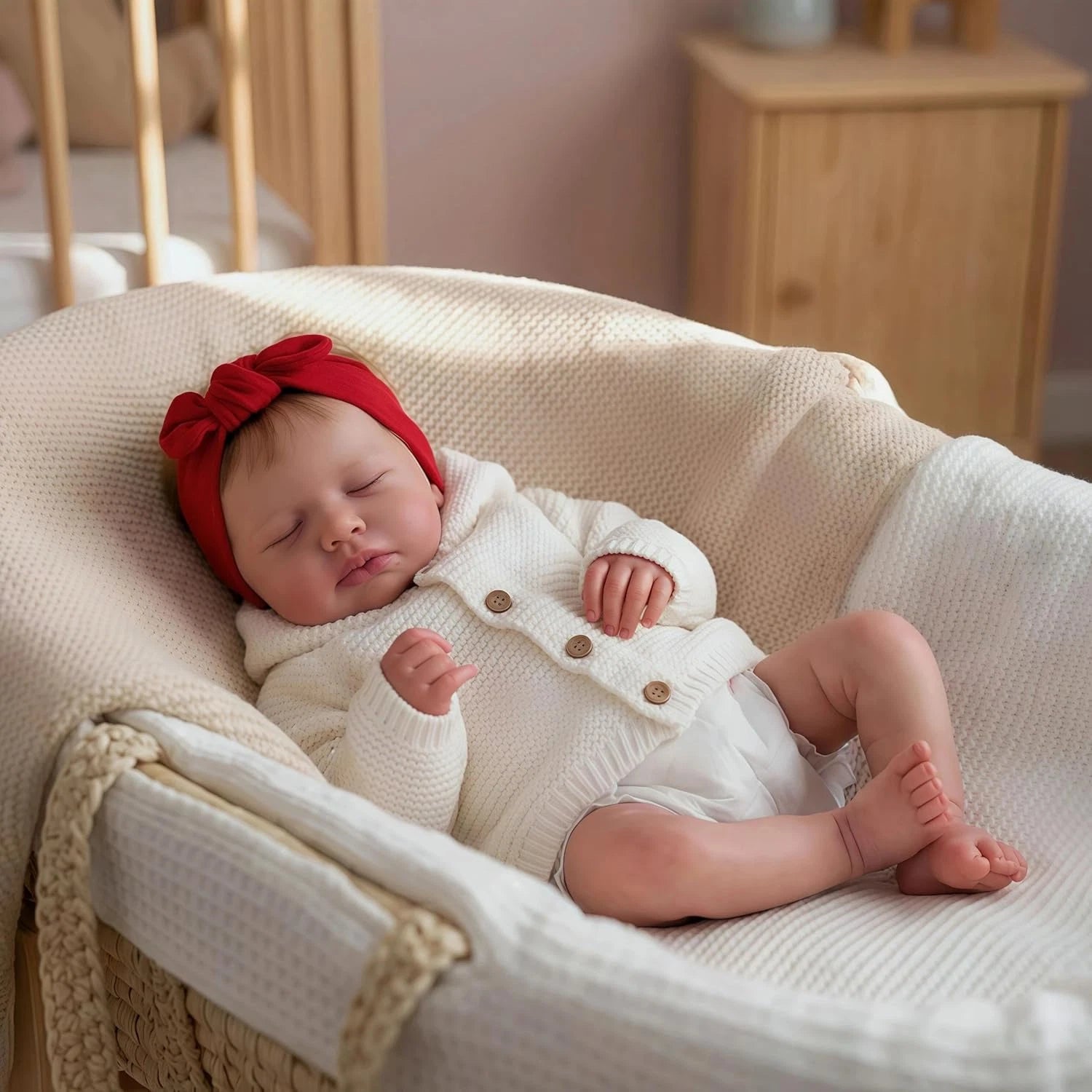 Riley — 20-Inch Lifelike Full Silicone Reborn Baby Doll — product image 4