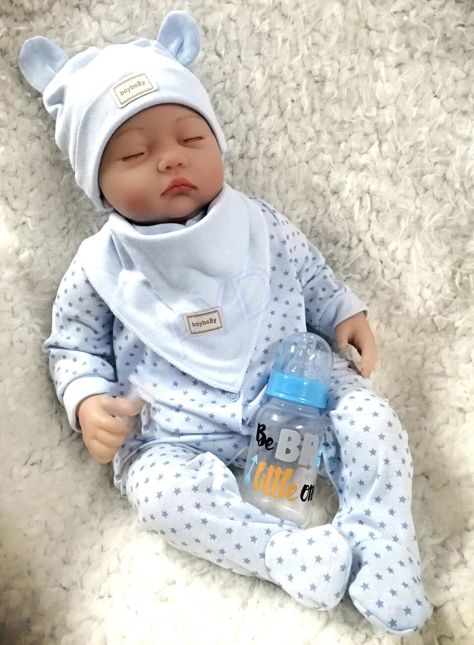 Finn — 22-Inch Sleeping Soft-Body Reborn Boy Doll — product image 4