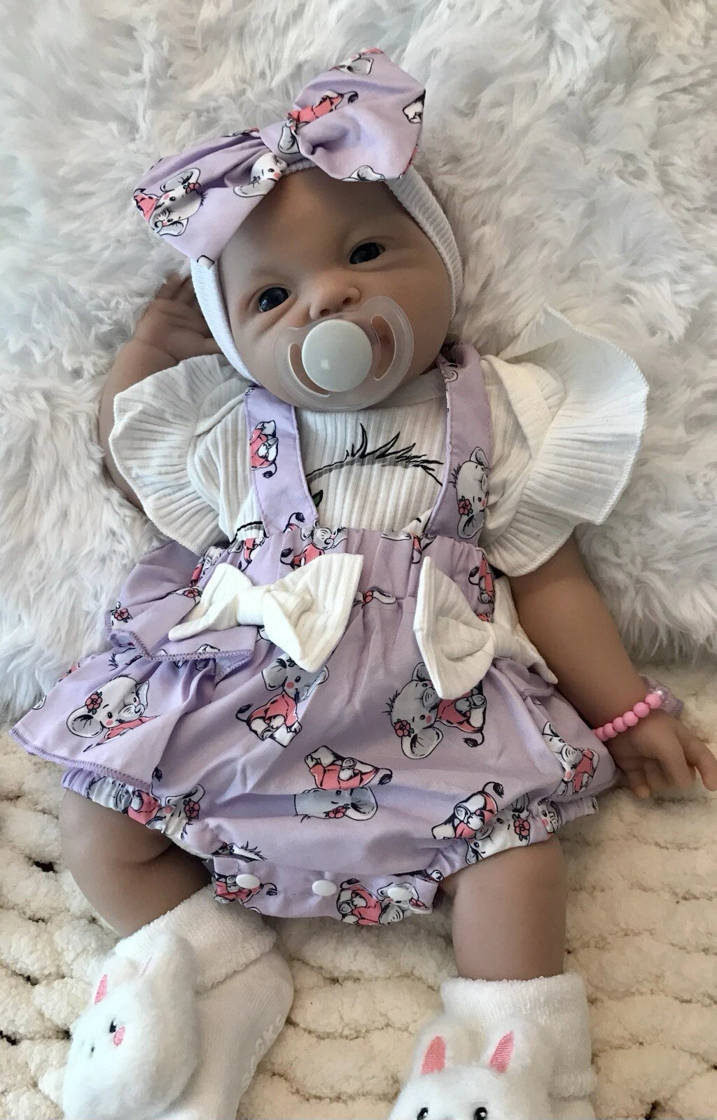 Sadie — 18-Inch Brown-Eye Full Silicone Reborn Girl Doll — product image 2