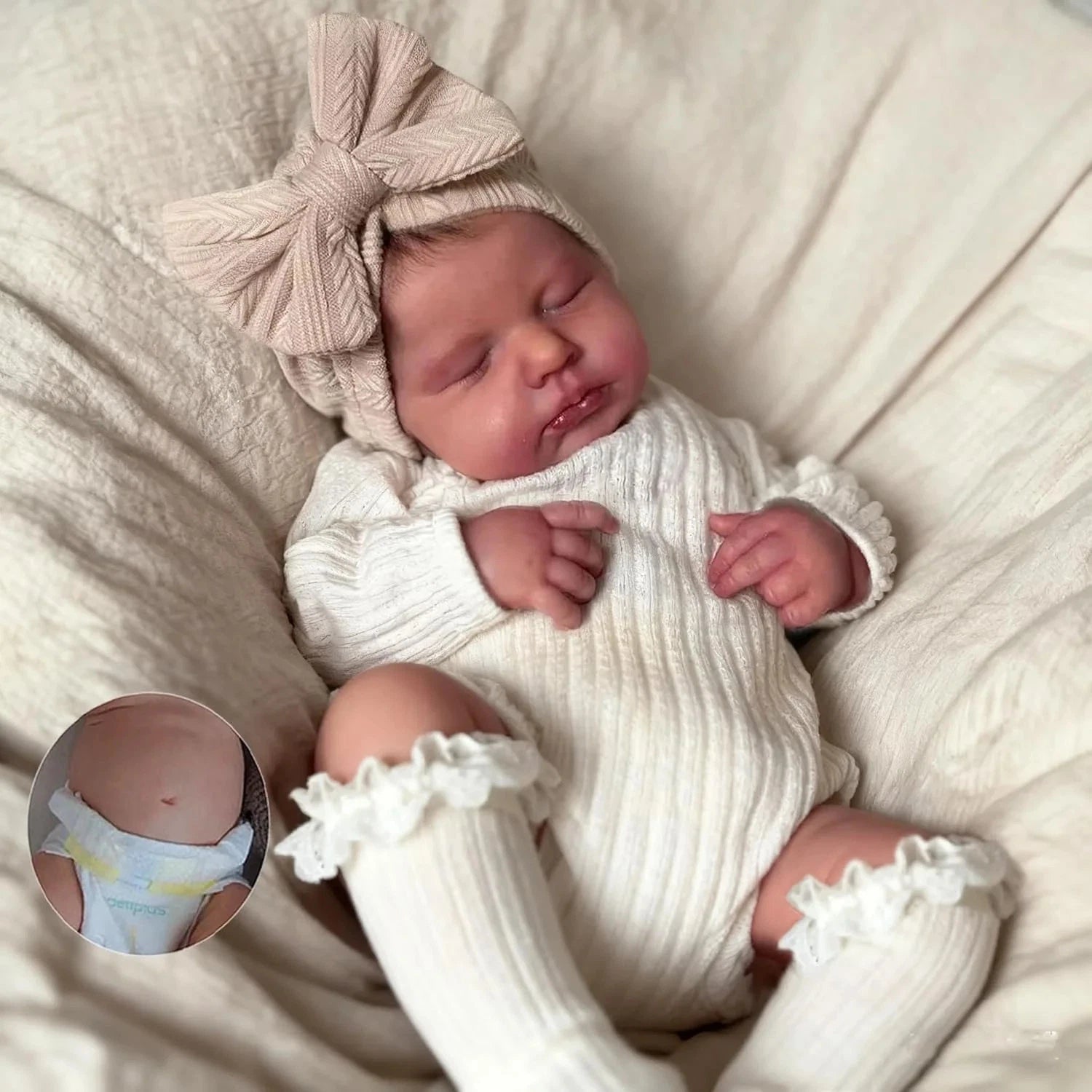 Ava — 20-Inch Lifelike Full-Body Reborn Girl Doll — product image 1
