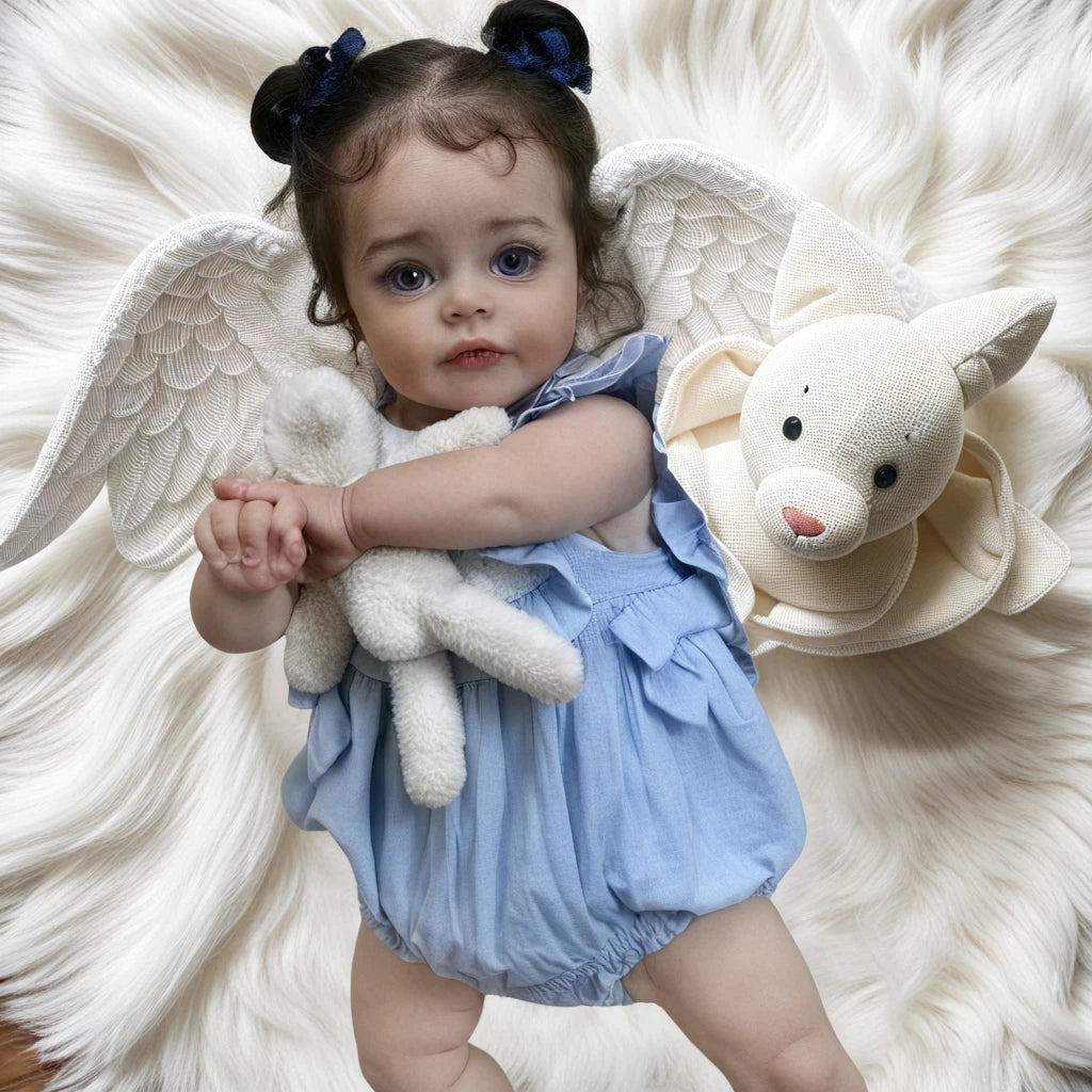 Lucy — 22-Inch Black-Eye Full-Body Reborn Girl Doll — product image 1