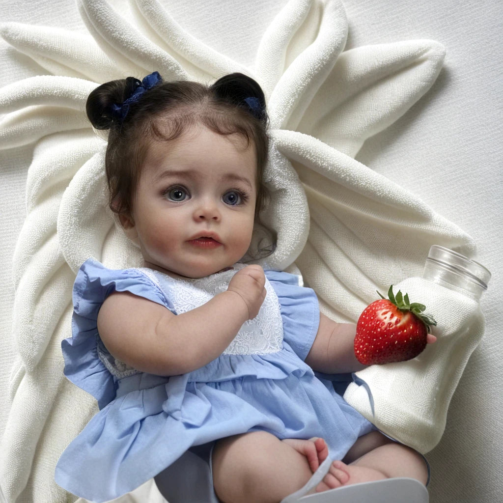 Lucy — 22-Inch Black-Eye Full-Body Reborn Girl Doll — product image 2