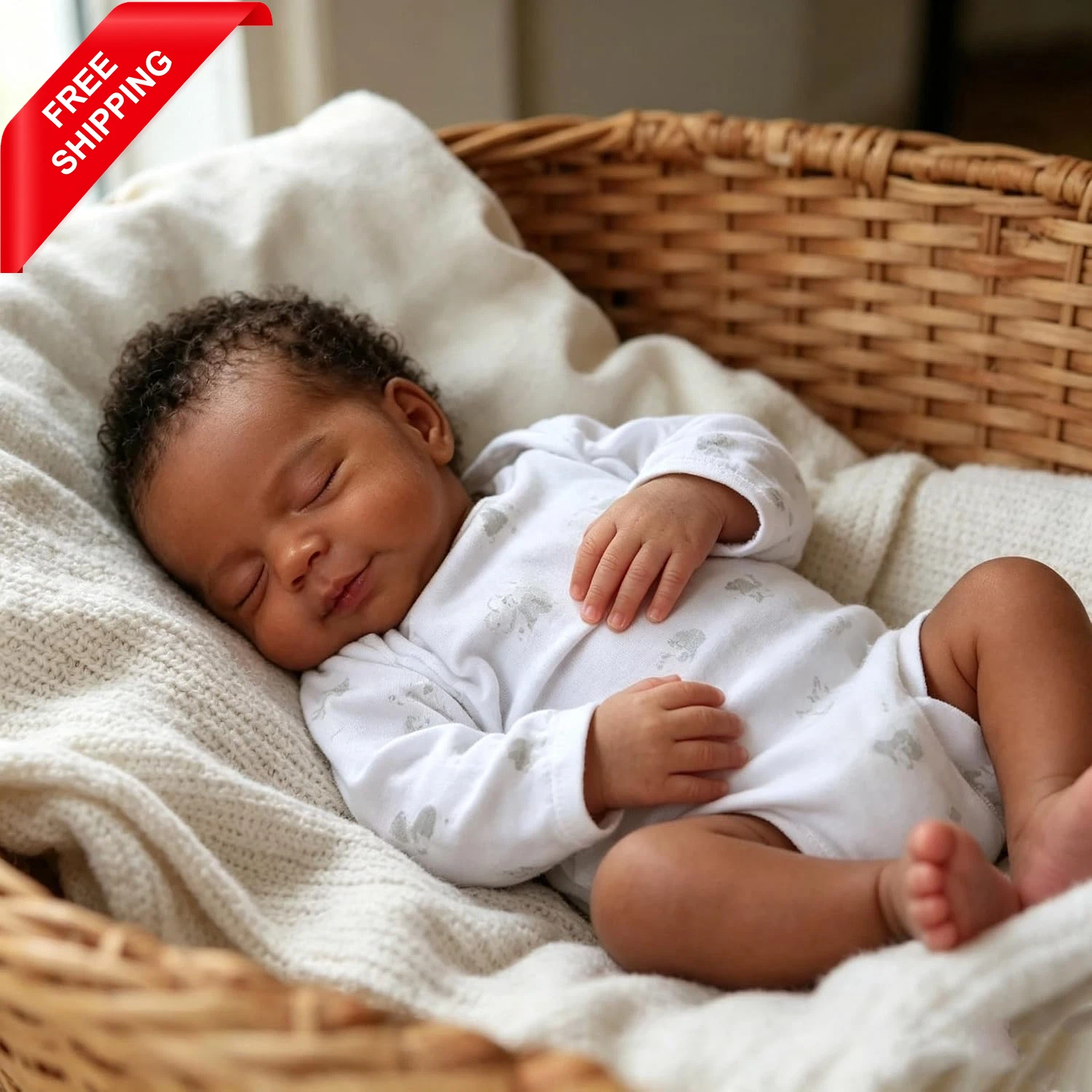Elsie — 18-Inch Lifelike Full Silicone Reborn Girl Doll — product image 6
